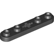 Technic Plate 1 x 5 with Smooth Ends, 4 Studs and Centre Axle Hole