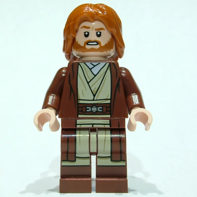 Obi-Wan Kenobi - Reddish Brown Robe, Long Hair