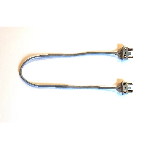 Electric Connector, 2 Way Male Squared Narrow Short, 12V / 4.5V 28L