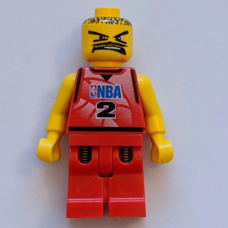 Basketball Player, Red  Torso, Red Legs #2