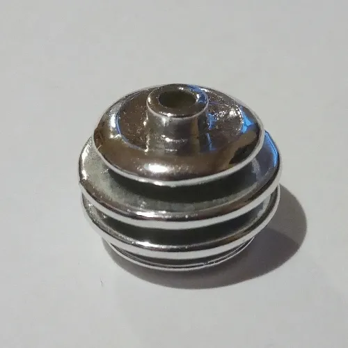 Pen Bead, Round Orb, 4 Discs