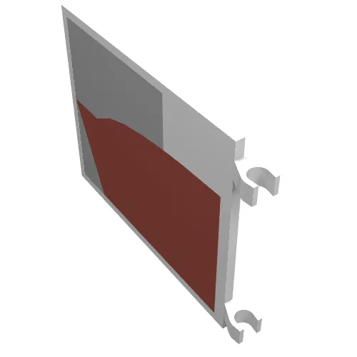 Flag 6 x 4 with Clips with Jedi Starfighter Print