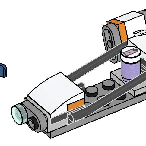 Astronaut and Spaceship