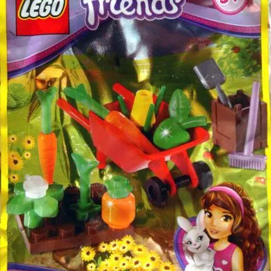 Garden And Wheelbarrow