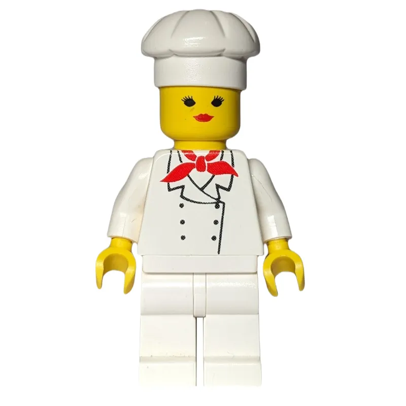 Chef - White Torso, White Legs, Female