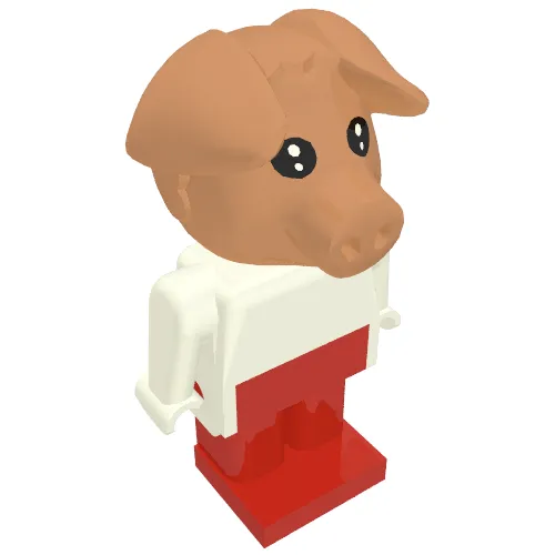 Fabuland Figure Pig 6