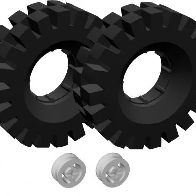 Tires (42 mm) and Hubs