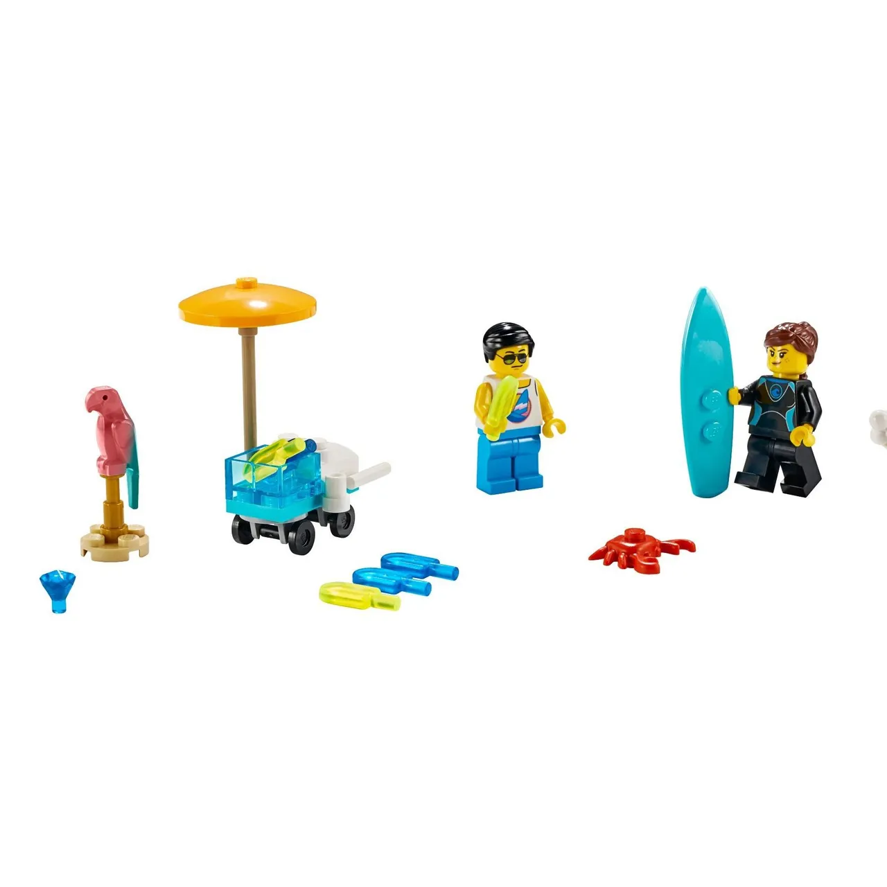 Summer Celebration Minifigure Set