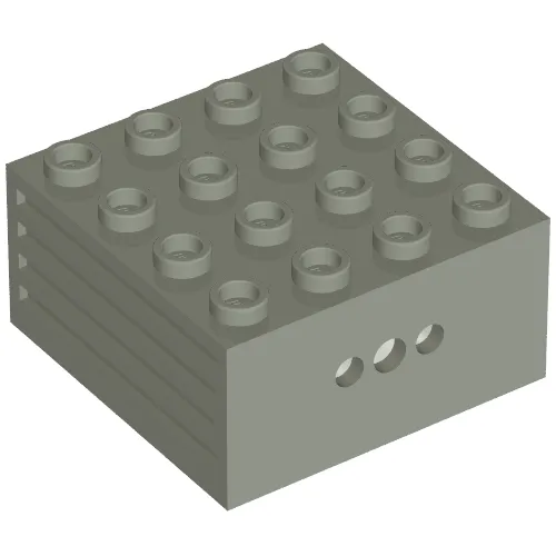 Light Unit, Train 12V 4 x 4 x 1 2/3, Flash