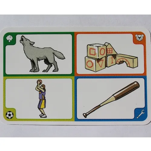 Game Card, Creationary, 102 Wolf