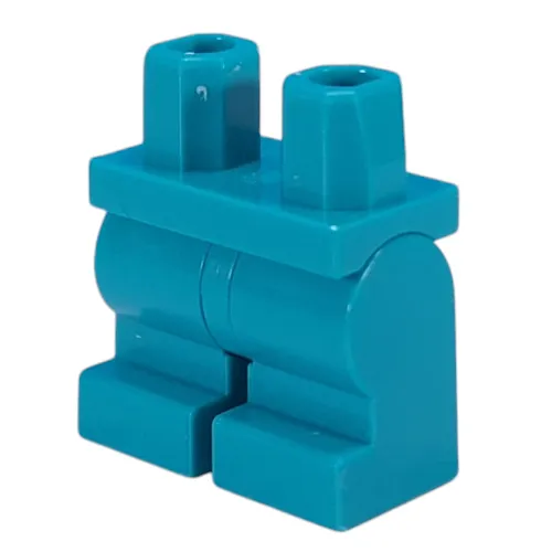 Hips and Dark Turquoise Medium Legs