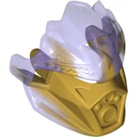 Large Figure Mask of Earth (Unity) with Marbled Trans-Purple Pattern