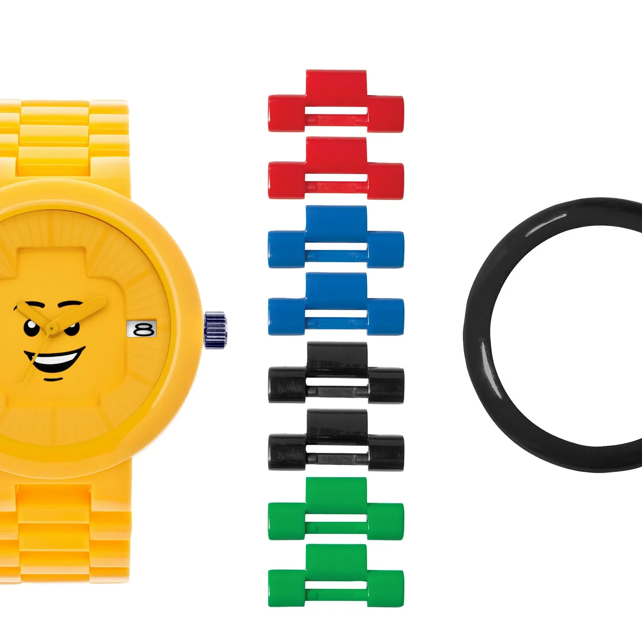 Happiness Yellow Adult Watch