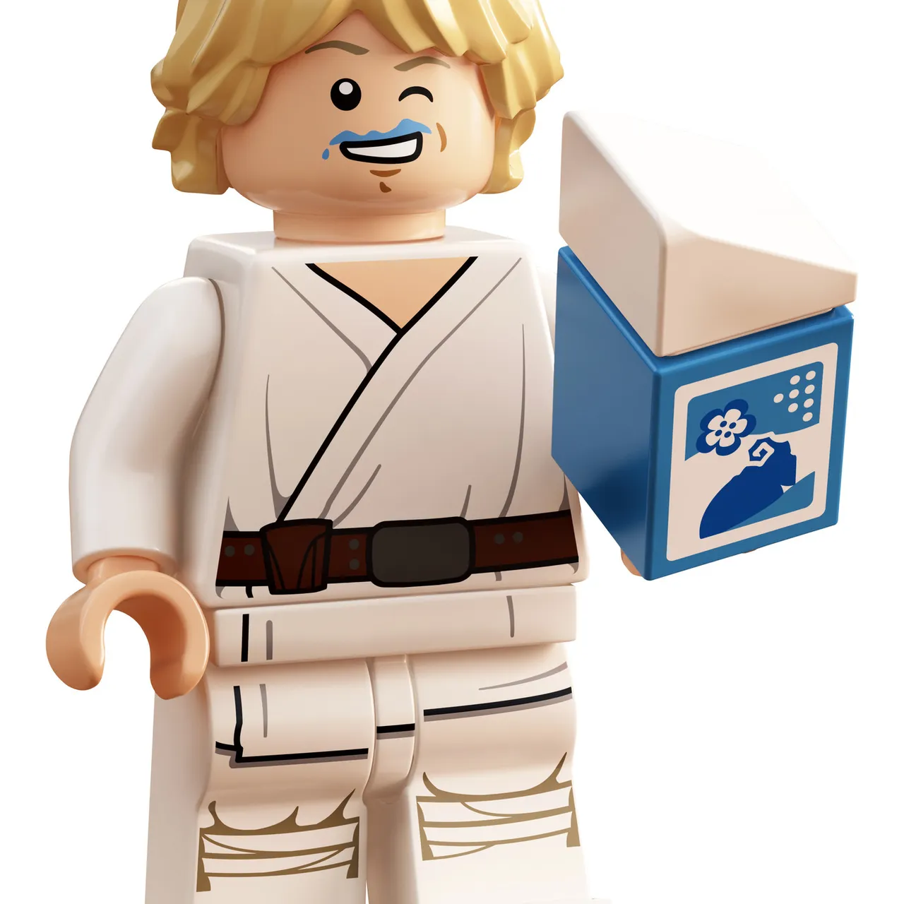 Luke Skywalker with Blue Milk