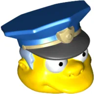 Minifig Head Special, Simpsons, Chief Wiggum