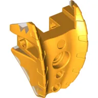 Large Figure Limb Cover, Armor (Barraki Carapar) / Scoop, Claw with Marbled Trans-Brown Pattern