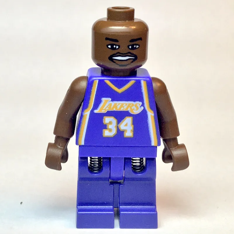 Shaquille O'Neal, Los Angeles Lakers #34, Violet