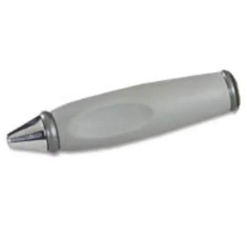 Pen Body, with Chrome Tip, Pearl Dark Gray Ends