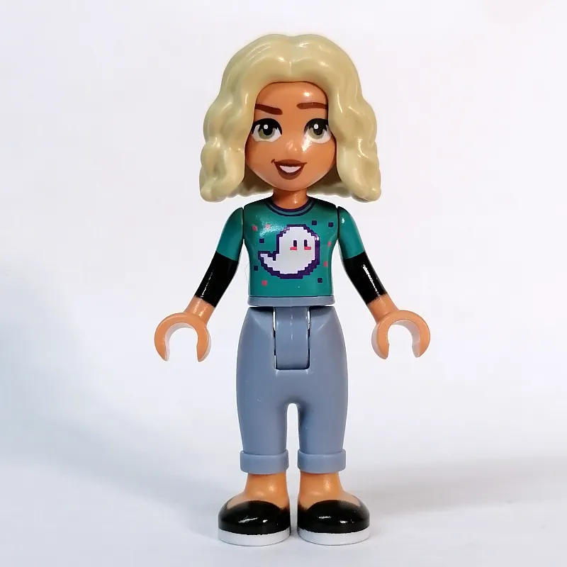 Nova - Dark Turquoise Top, Sand Blue Pants