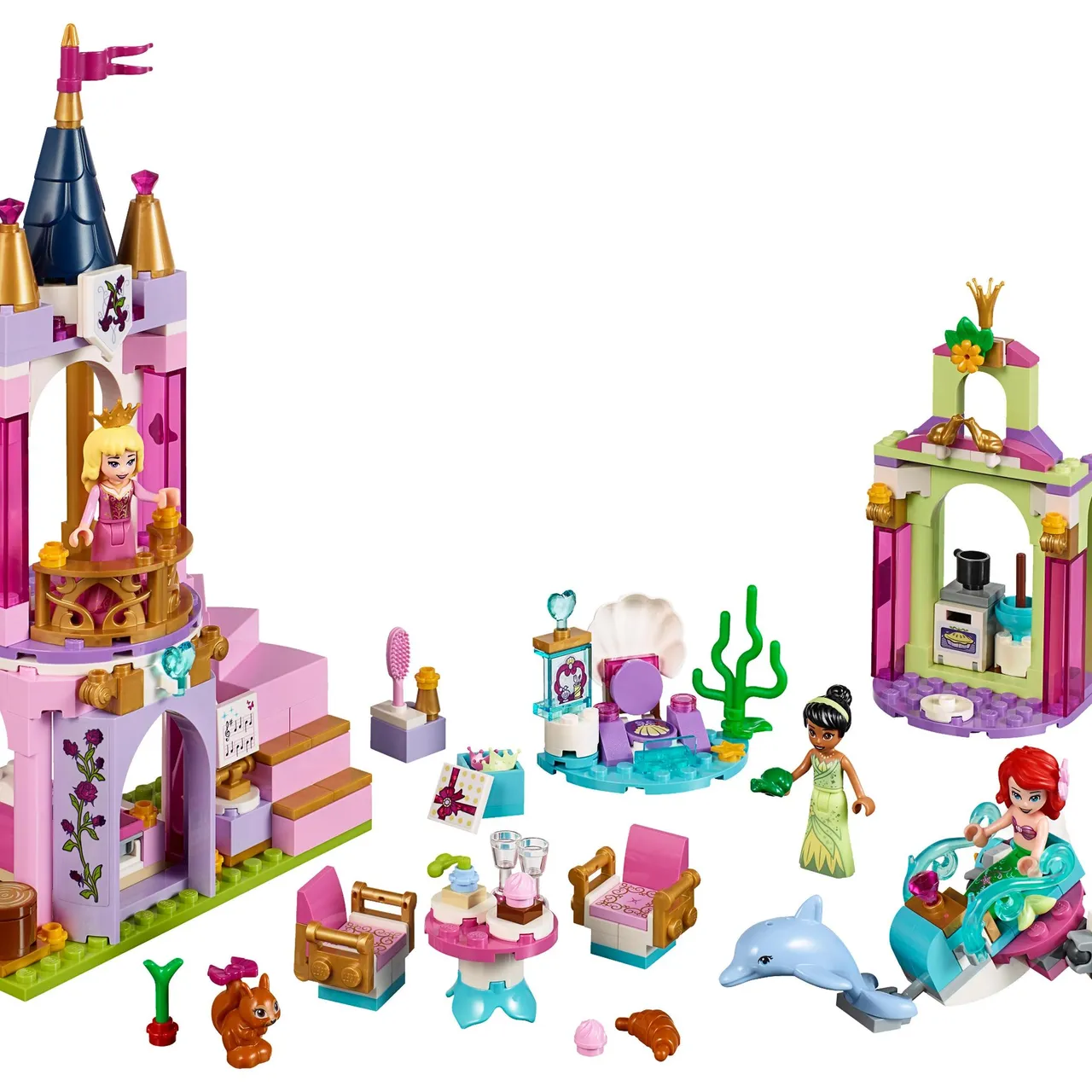 Ariel, Aurora, and Tiana's Royal Celebration