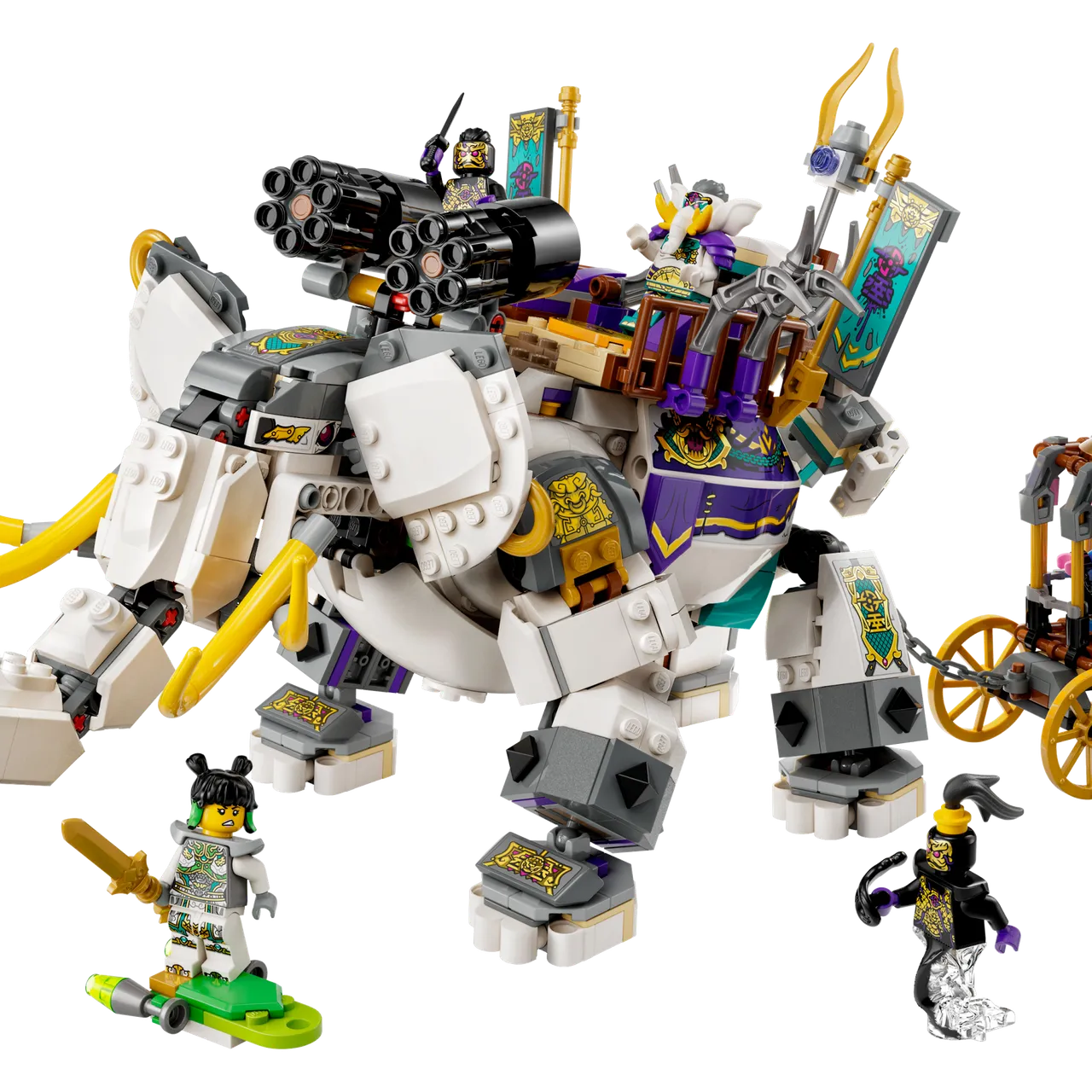 Yellow Tusk Elephant