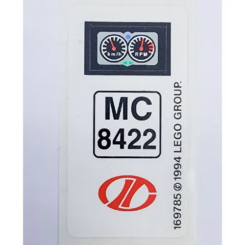 Sticker Sheet for Set 8422-1