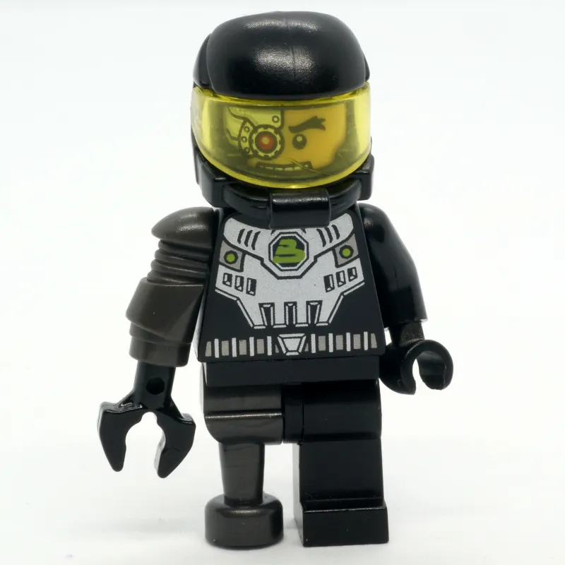 Space Villain - Flat Silver Peg Leg