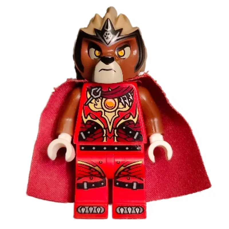 Lavertus in Fire Chi Outfit with Cape