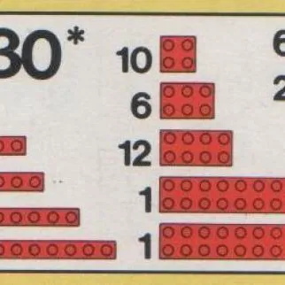 Parts Pack, Red Bricks