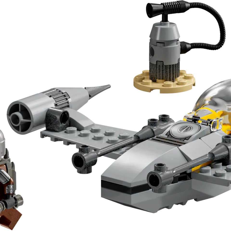 Mando and Grogu's N-1 Starfighter