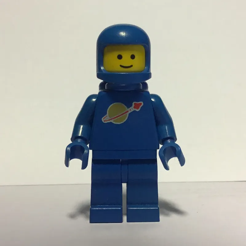Classic Spaceman, Blue with Airtanks (3842b Helmet)