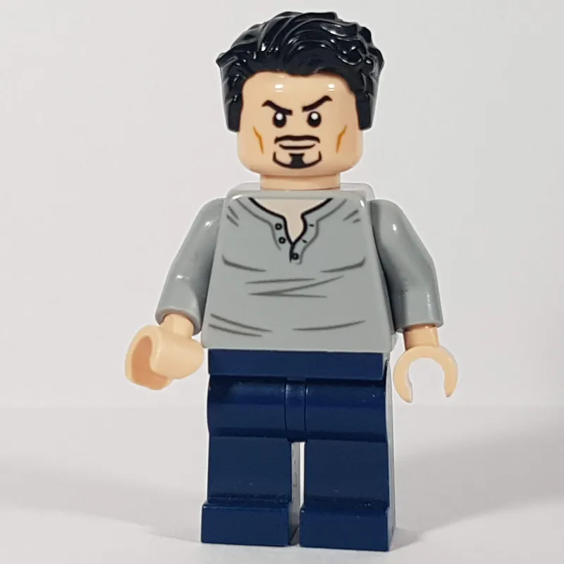 Tony Stark - Light Bluish Grey Shirt