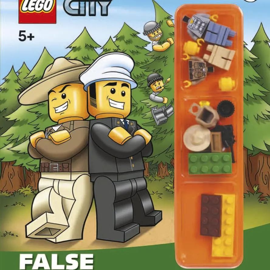 City: False Tracks - Activity Book