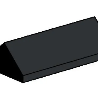 2 x 4 Ridge Roof Tiles Steep Sloped Black