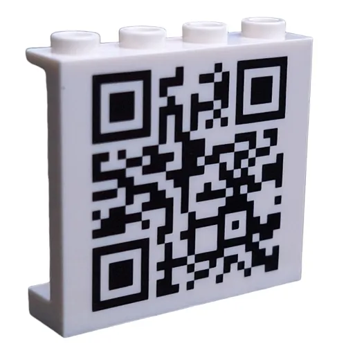 Panel 1 x 4 x 3 with QR Code Print