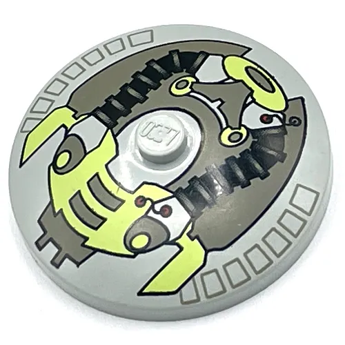 Dish 4 x 4 Inverted [Radar] with Life On Mars Machinery Print