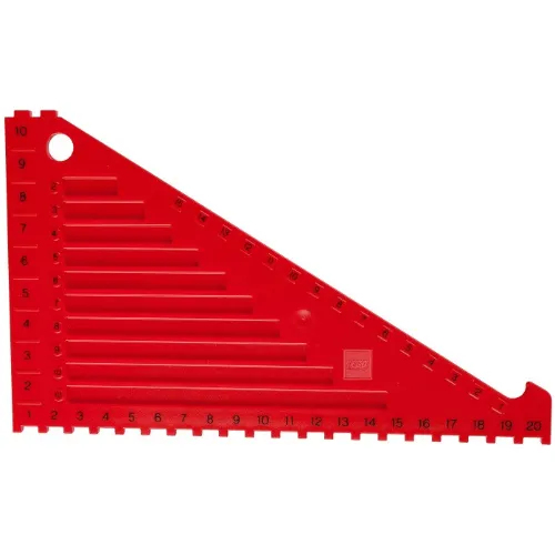 Tool - Triangle Ruler 20 x 12 x 0.33