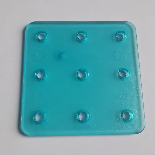 Clikits Connector, Square 8 x 8 with 9 Holes