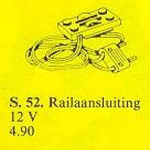 Train Contact Plate with Cables