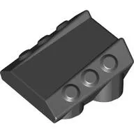 Slope 2 x 2 No Studs, with 3 Side Pistons Raised Edges