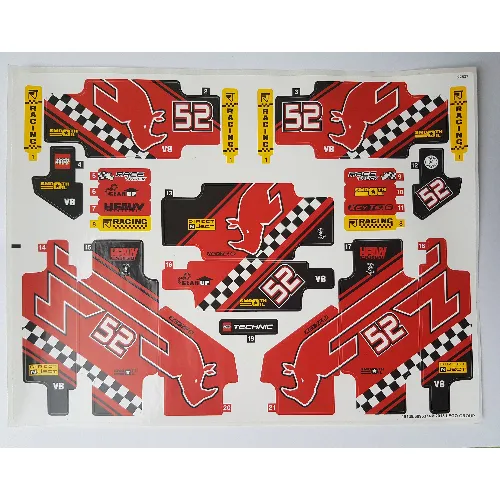 Sticker Sheet for Set 8041-1