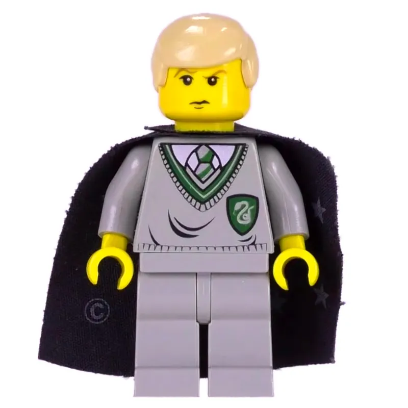 Draco Malfoy, Yellow Skin, Slytherin Sweater, Cape with Stars