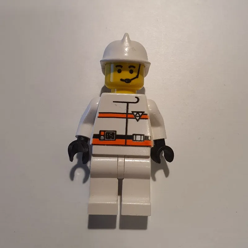 Res-Q - White Torso, White Legs, White Helmet