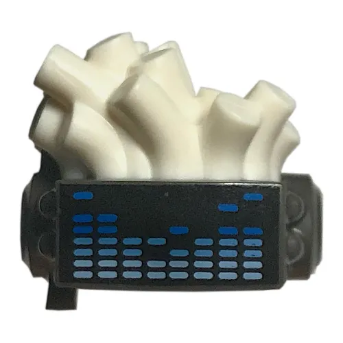 Hair with Visor, Equaliser and White Hair Print