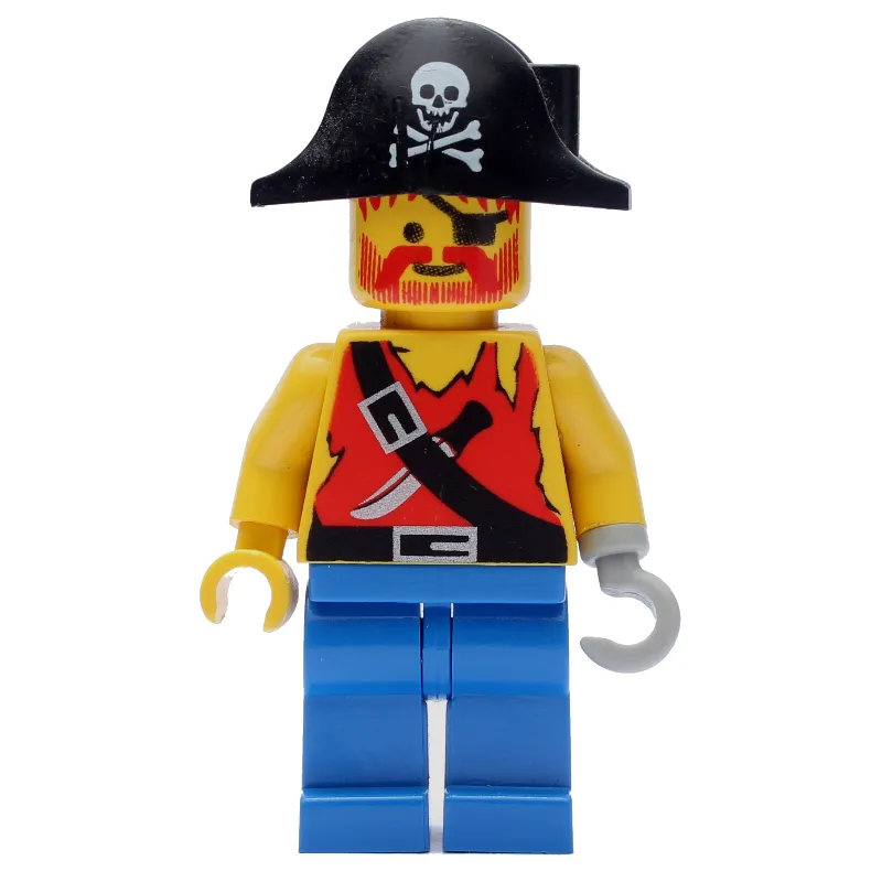 Pirate - Shirt with Knife, Blue Legs, Black Bicorne