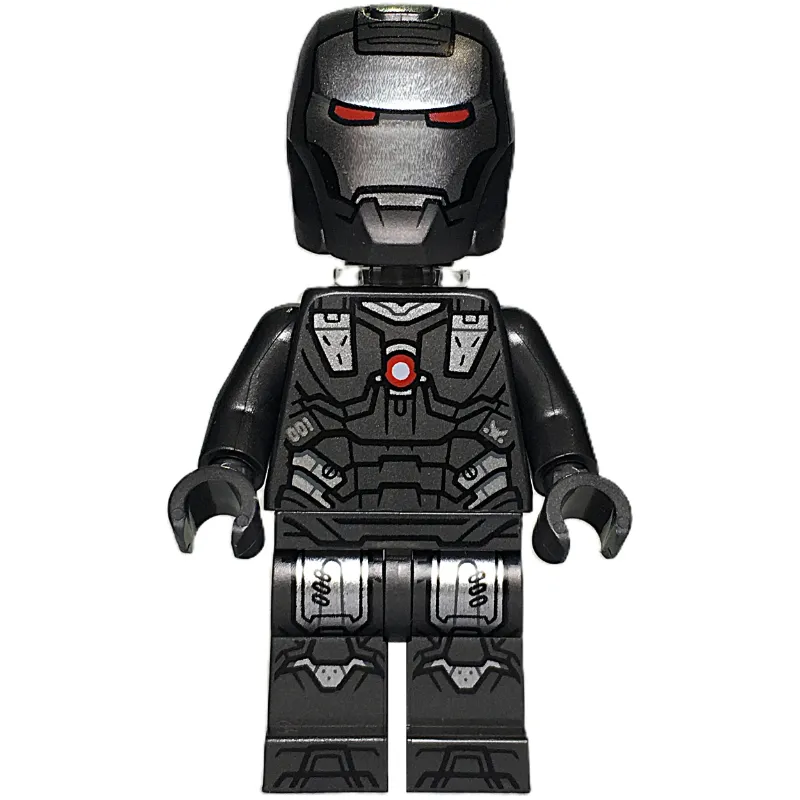 War Machine, Trans-Clear Neck Bracket, Pearl Titanium Hands