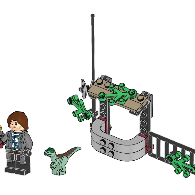 Rainn Delacourt with Raptor