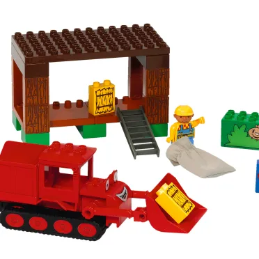 Bob and Muck Repair the Barn