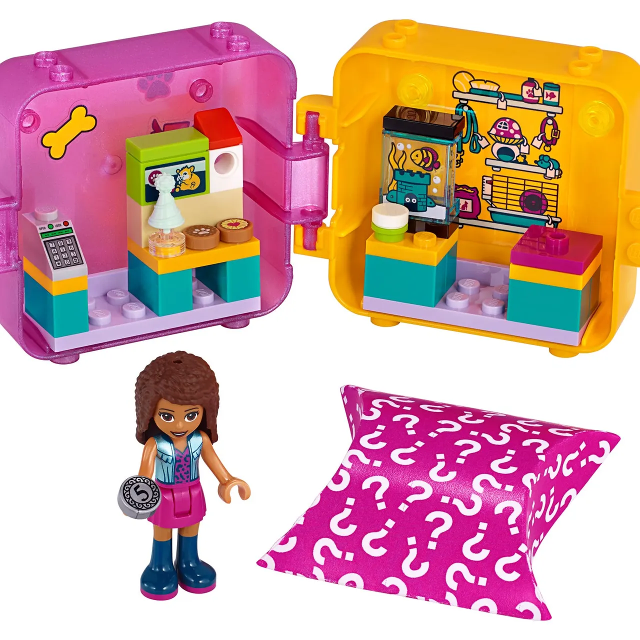 Andrea's Shopping Play Cube