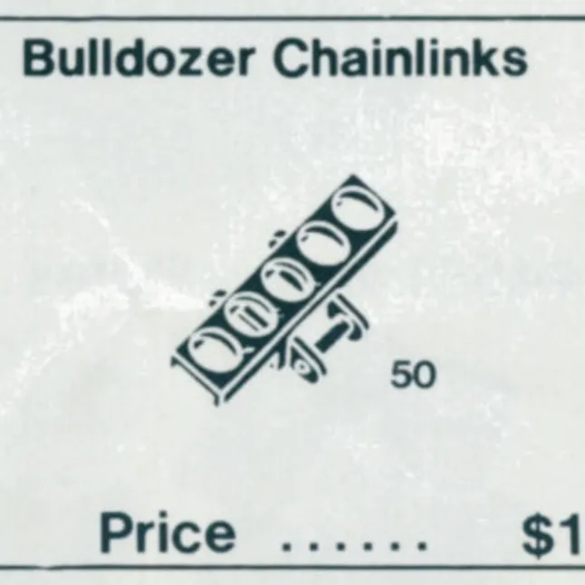 Bulldozer Chain Links